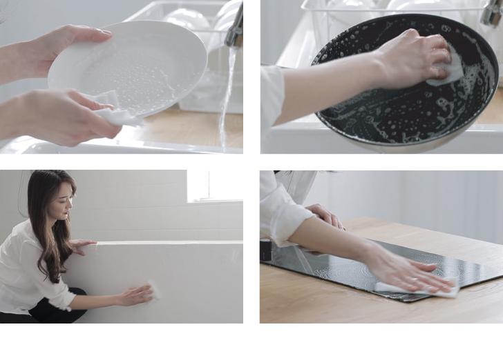 布たわしクリーンワン使い方